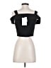 A.L.C. Black Short Sleeve Top Size 4 - photo 2