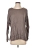Chloe K 100% Rayon Gray Long Sleeve Blouse Size S - photo 1