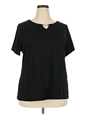 Karen Scott Short Sleeve Top (view 1)