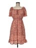 Monteau Floral Red Casual Dress Size M - photo 1