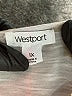 Westport 100% Polyester Gray Short Sleeve Blouse Size 1X - photo 7