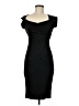 Necessary Objects Solid Black Cocktail Dress Size M - photo 1