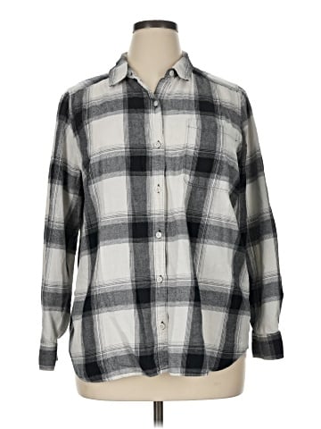 SO Long Sleeve Button-Down Shirt (view 1)