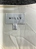 Milly 100% Silk Tweed Ivory Cocktail Dress Size 6 - photo 7