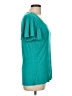 K. Jordan Teal Short Sleeve Top Size L - photo 4