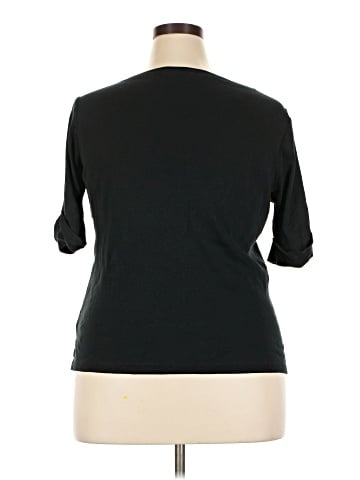 Lauren by Ralph Lauren 3/4 Sleeve T-Shirt (view 2)