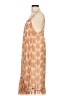 Veronica M. Paisley Tan Casual Dress Size L - photo 5