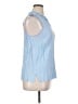 Talbots 100% Viscose Blue Sleeveless Blouse Size XL - photo 4