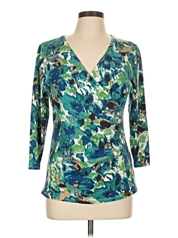 Talbots Outlet 3/4 Sleeve Blouse (view 1)