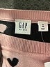 Gap Kids 100% Cotton Polka Dots Pink Pullover Sweater Size M (kids) - photo 3
