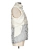PETER MILLAR Checkered-gingham Chevron-herringbone Gray Vest Size L - photo 4
