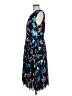Talbots Print Blue Cocktail Dress Size 12 - photo 5