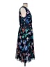 Talbots Print Blue Cocktail Dress Size 12 - photo 4