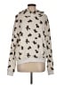 Harper & Ivy Print Tan Sweatshirt Size M - photo 1