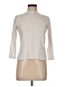 Bella Dahl Ivory Long Sleeve Turtleneck Size M - photo 1