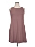 Eddie Bauer Solid Brown Casual Dress Size XL - photo 1