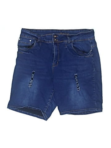 Bamboo Denim Shorts (view 1)