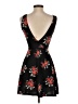 Divided by H&M Floral Black Cocktail Dress Size 2 - photo 2