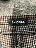 Express Houndstooth Brown Casual Pants Size M - photo 4