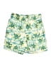 Old Navy 100% Polyester Tropical Green Board Shorts Size 10 - 12 - photo 2