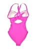 Unbranded Solid Pink One Piece Swimsuit Size XS - photo 2