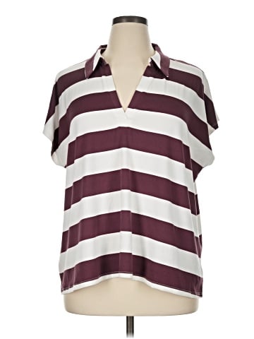 Bobeau Short Sleeve Blouse (view 1)