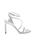 Stuart Weitzman Silver Sandals Size 8 - photo 1