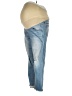 a:glow Blue Jeans Size Med Maternity - photo 1