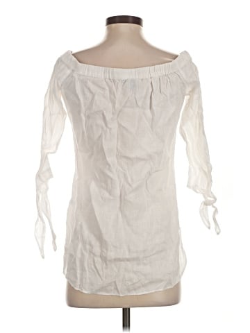 Saks Fifth Avenue 3/4 Sleeve Blouse (view 2)