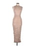 Shein Tan Cocktail Dress Size 6 - photo 1