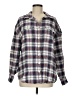 Lee Plaid Purple Long Sleeve Blouse Size M - photo 1