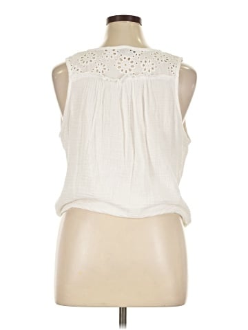 Red Haute Sleeveless Blouse (view 2)