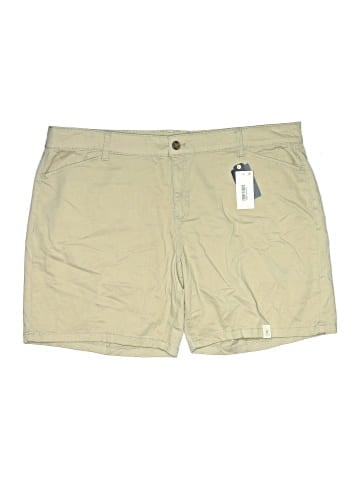 St. John's Bay Khaki Shorts (view 1)