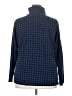 Columbia 100% Polyester Houndstooth Blue Turtleneck Sweater Size 2X - photo 2