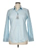 Express Blue Long Sleeve Button-Down Shirt Size XL - photo 1
