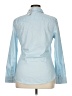 Express Blue Long Sleeve Button-Down Shirt Size XL - photo 2