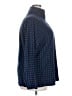 Columbia 100% Polyester Houndstooth Blue Turtleneck Sweater Size 2X - photo 4