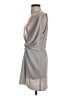 Blue Blush 100% Polyester Gray Cocktail Dress Size S - photo 5
