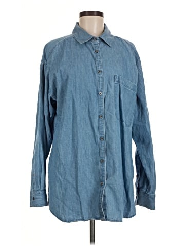 Ann Taylor LOFT Long Sleeve Button-Down Shirt (view 1)