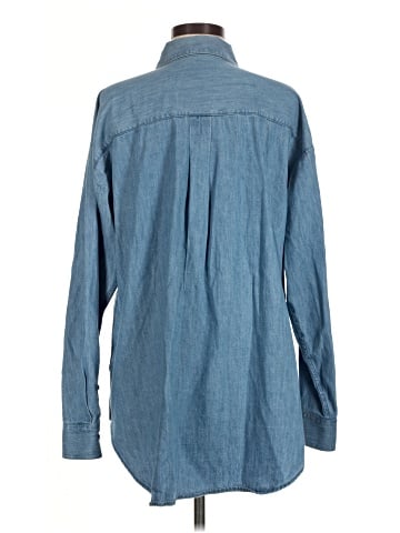 Ann Taylor LOFT Long Sleeve Button-Down Shirt (view 2)