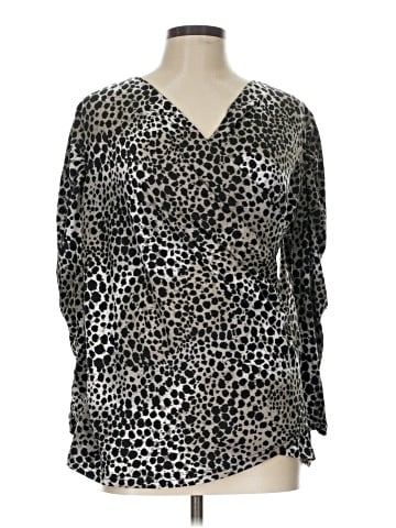 MULTIPLES Long Sleeve Top (view 1)