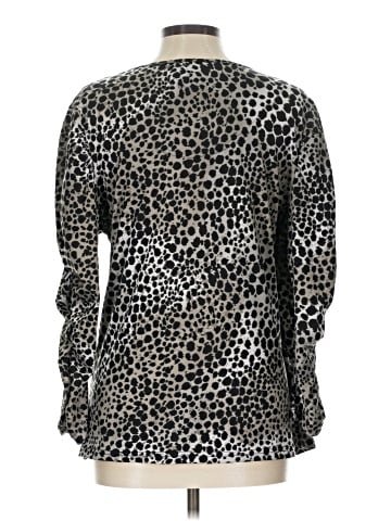 MULTIPLES Long Sleeve Top (view 2)
