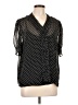 CeCe Polka Dots Black 3/4 Sleeve Blouse Size L - photo 1