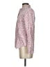 Chaps Floral Red Long Sleeve Blouse Size S - photo 5