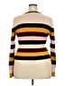 Forever 21 Plus Stripes Brown Pullover Sweater Size 2X Plus - photo 2