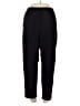Ann Taylor LOFT Outlet Solid Black Casual Pants Size L - photo 1