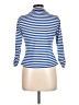 Top 10 Blue 3/4 Sleeve Blouse Size 10 - photo 2