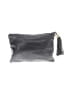 G.I.L.I. 100% Leather Gray Leather Clutch One size - photo 1