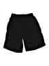 Zara Solid Black Cargo Shorts Size 8 - photo 2