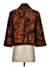 Laura Studio 100% Polyester Print Brown Coat Size 4 - photo 2